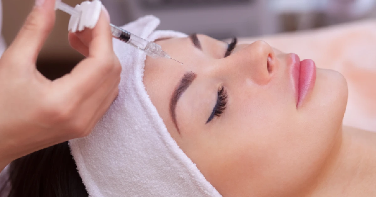 Woman Receiving Botox Treatment in Denver, CO